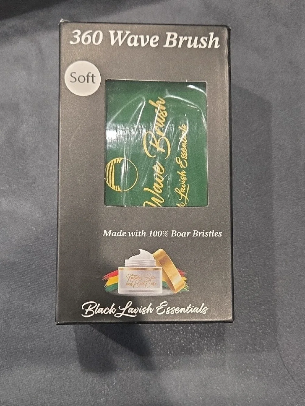 360 Wave Brush Soft Boar Bristles